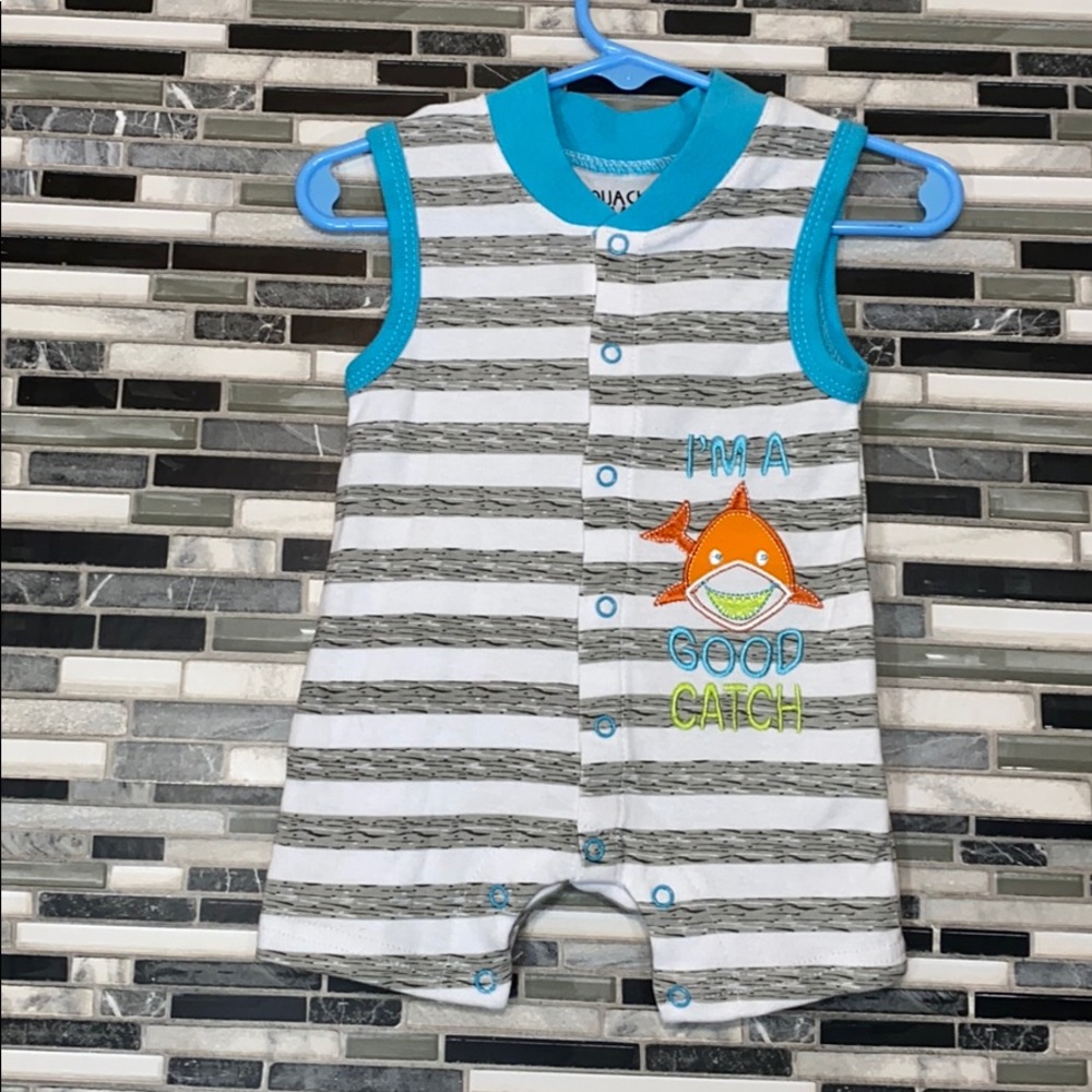 Quacker Jack I’m a Good Catch Onesie